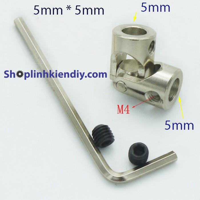 5x5mm Cardan coupler