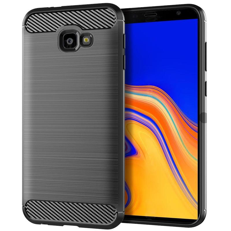 Ốp lưng chống sốc phay xước cho Samsung Galaxy J4 Plus