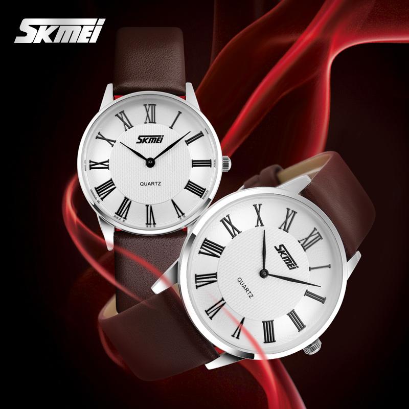 Đồng hồ nam dây da Skmei 9092G