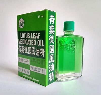 DẦU GIÓ XANH: LOTUS LEAF MEDICATED OIL