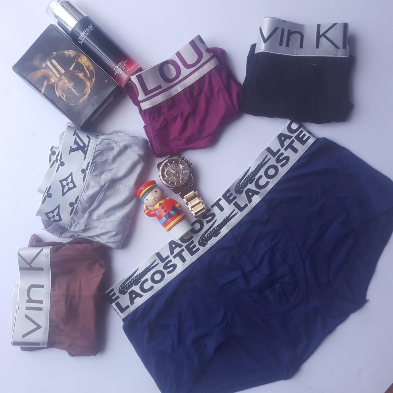 Bộ 4 quần boxer nam chất lụa nhiều cạp cao cấp Vito Corleone