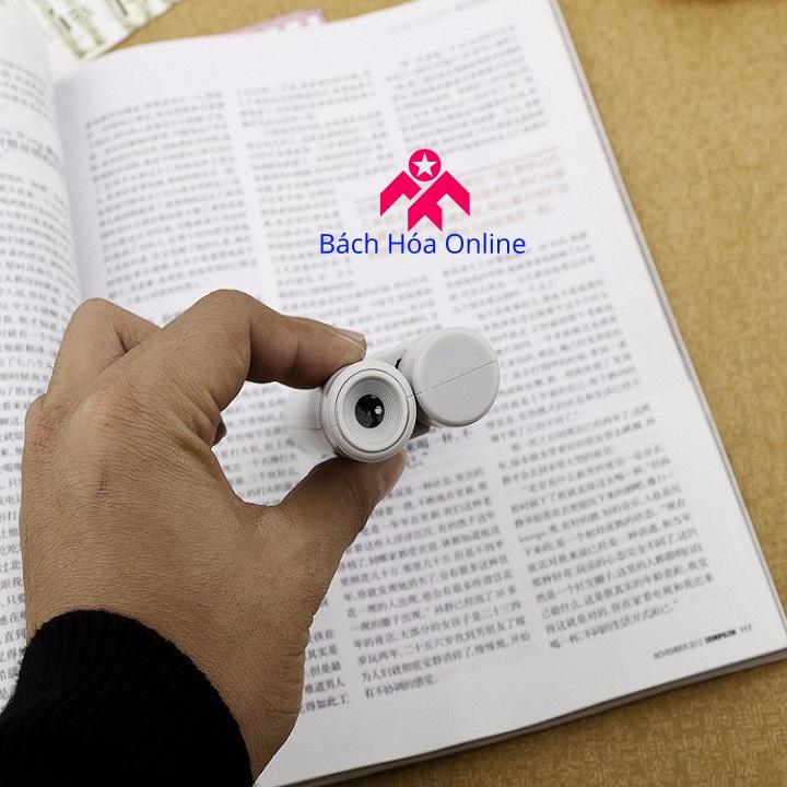 Kính lúp mini 100x có thước đo