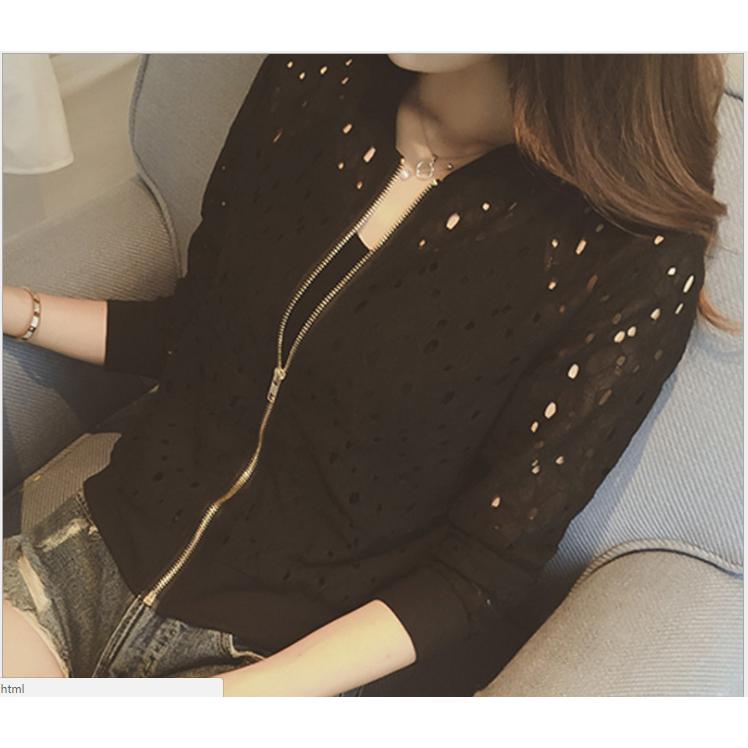 Áo khoác Nữ Kpop YAME SKP6G525Black