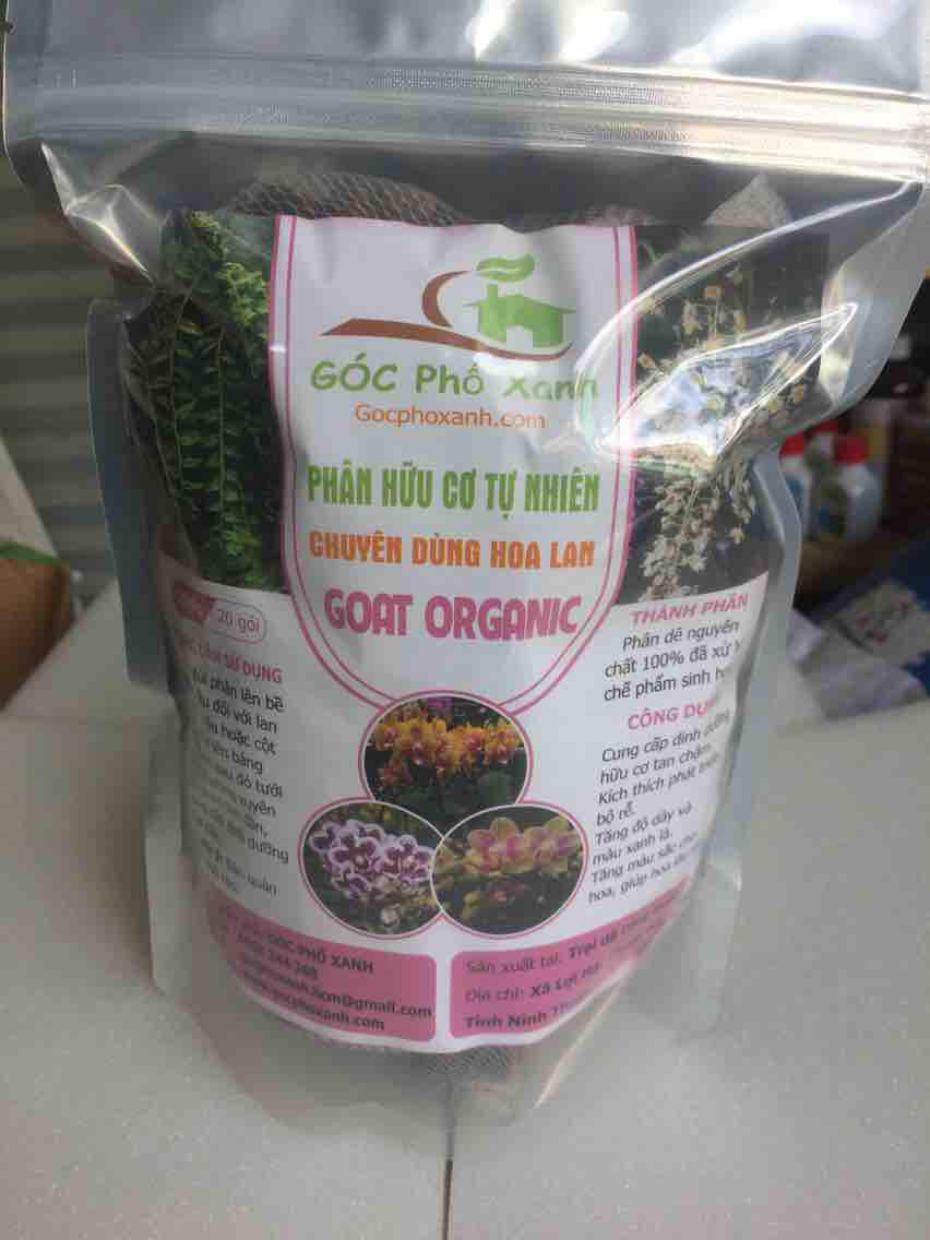 Phân hữu cơ cho hoa lan