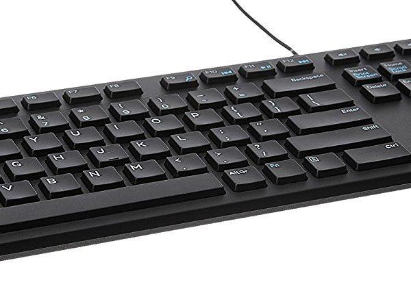 Bàn phím cổng USB DELL KB216 (Đen) Chính Hãng
