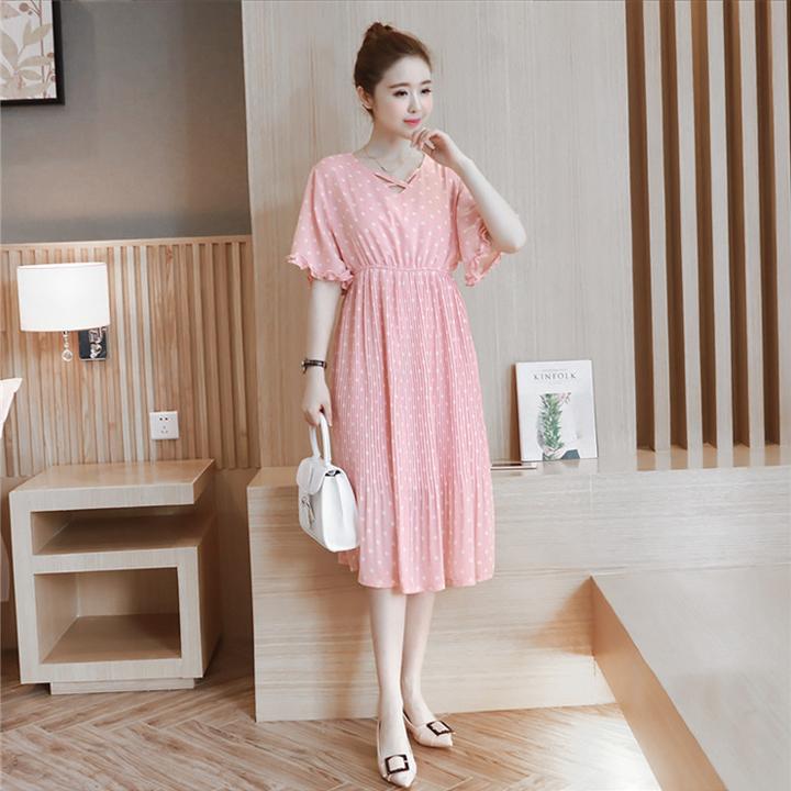 [HCM]ĐẦM BẦU  VÁY BẦU CÔNG SỞ CHẤM  BI