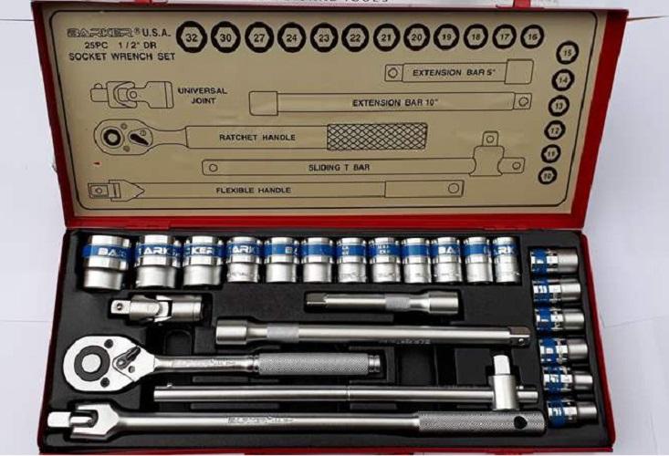 Bộ tuýp 1/2 inch 25 chi tiết BAKER