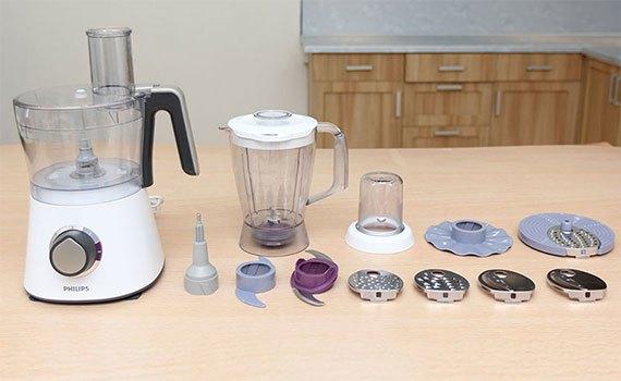 Máy xay đa năng Philips HR7761(Trắng) - Hàng nhập khẩu
