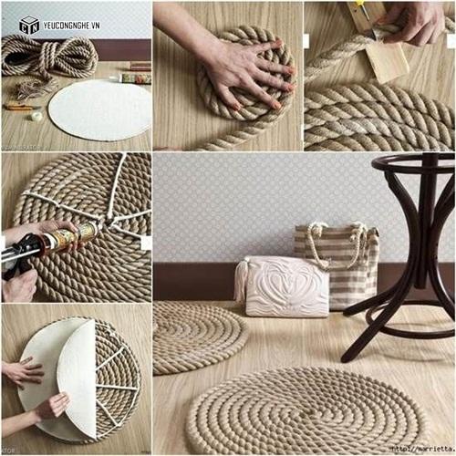 [HCM]Dây Thừng Trang Trí Handmade 12 Ly cuộn 5M