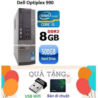 Đồng Bộ Dell Optiplex 990 Core i5 2400 / 8G / 500G - Tặng USB Wifi , Bàn di chuột , Bảo hành 24 tháng