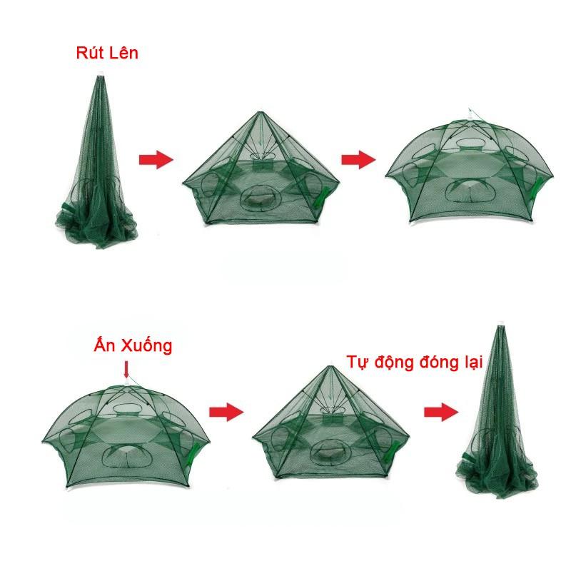 Lồng bát quái bắt Tôm Cá