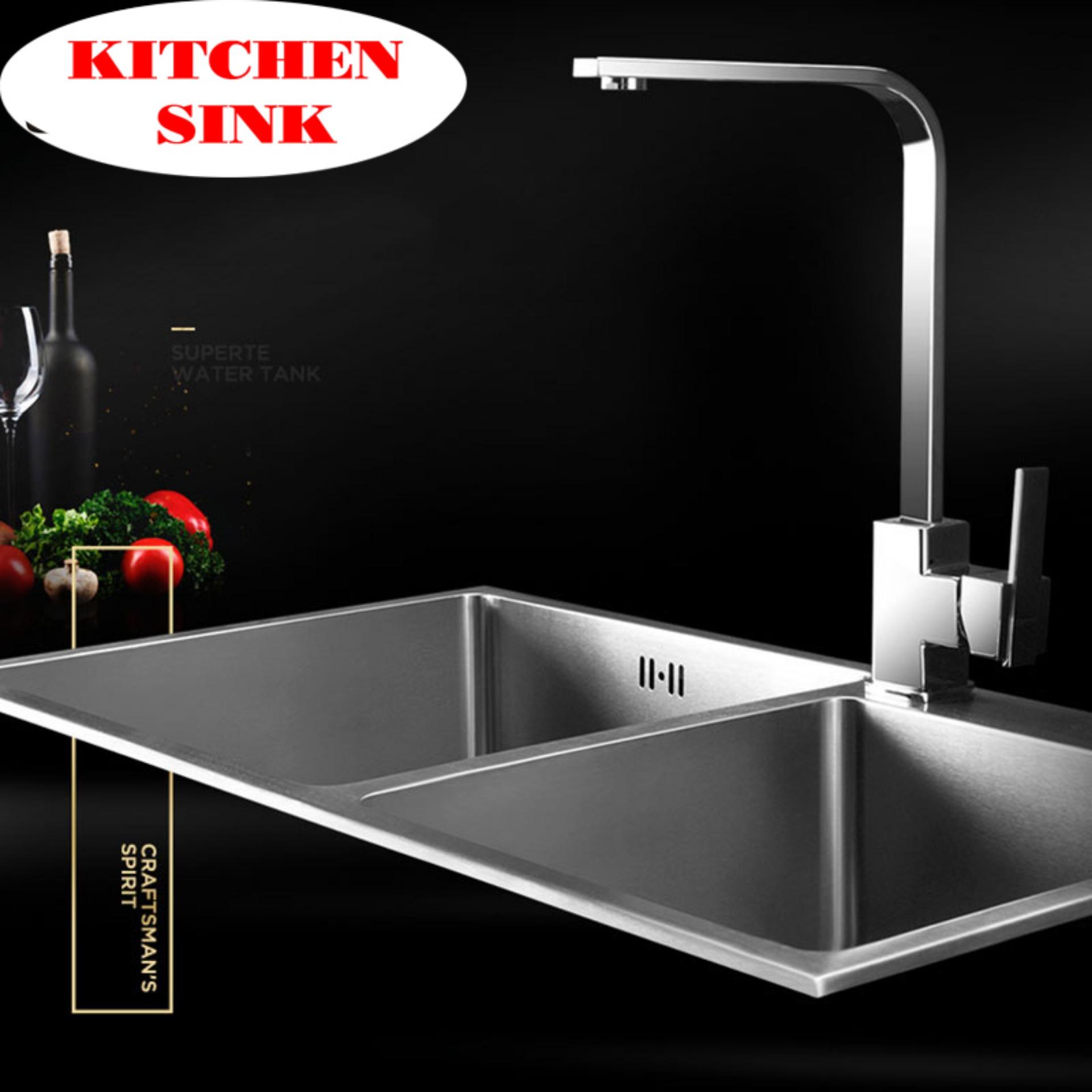 Chậu rửa bát inox 7004 ( 78cm x 43cm)