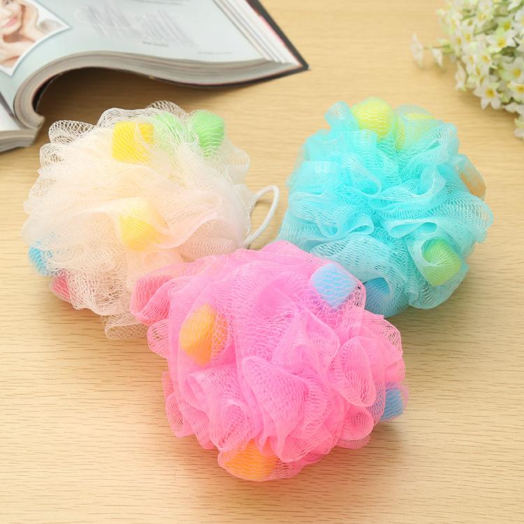 Bông tắm tạo bọt dạng lưới siêu mềm 2 lớp