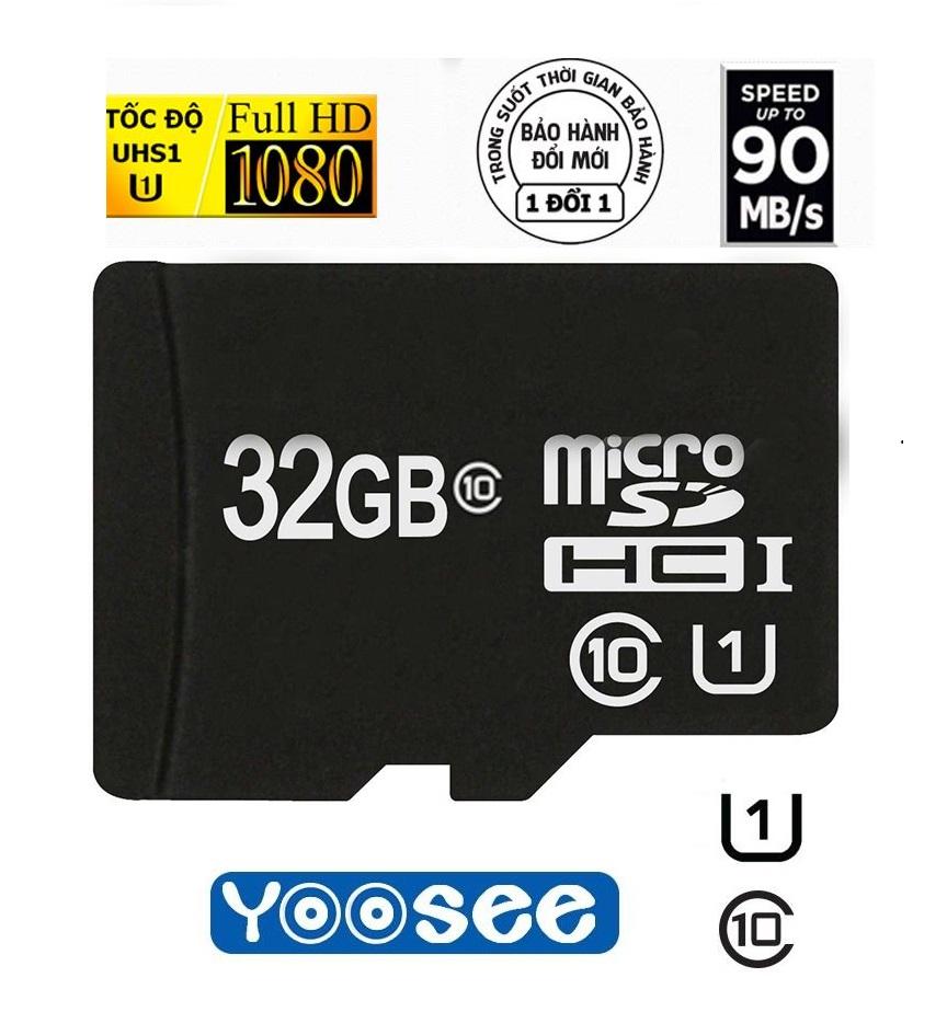 Thẻ nhớ 32Gb microSD OEM Class 10,Chuyên camera IP, Camera hành trình
