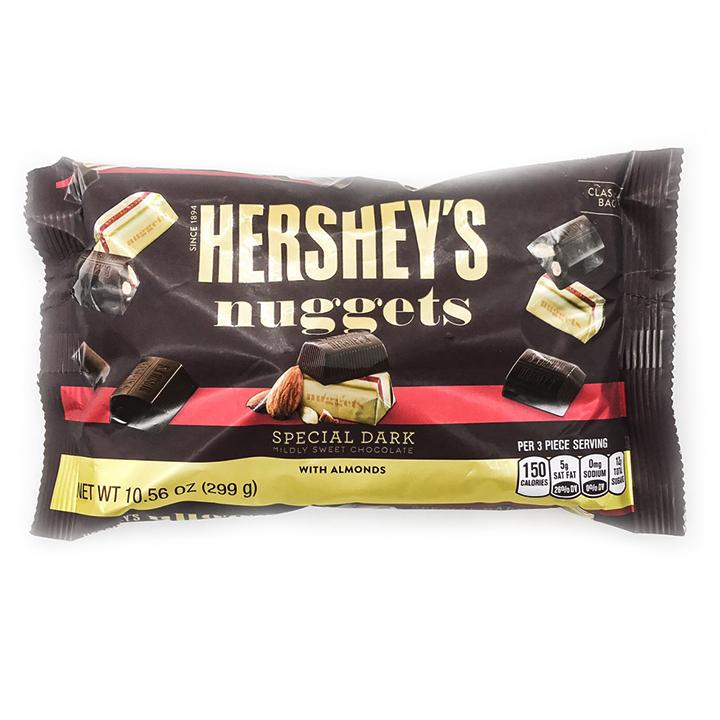 Kẹo Chocolate Hersheys Nuggets Special Dark 299g