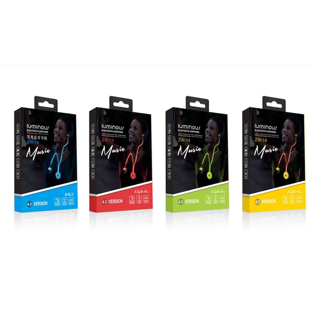 Tai Nghe Bluetooth Luminous ZW-14 - LED Light