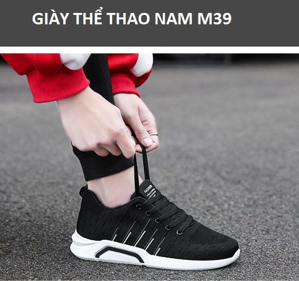 Giày sneaker nam trẻ trung năng động M39