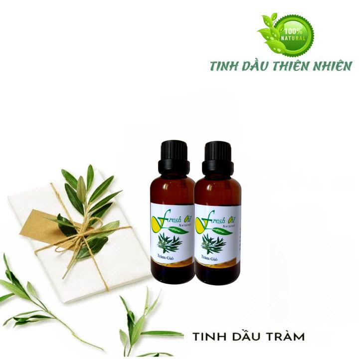 [HCM]Bộ 2 trai tinh dầu tràm gió 10ml