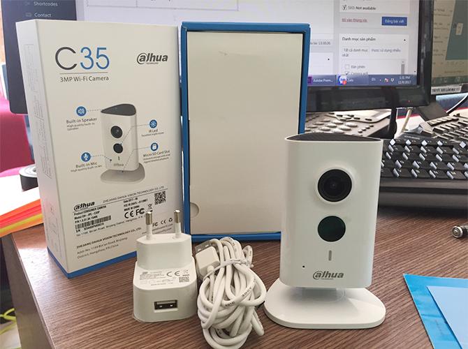 CAMERA WIFI DAHUA IP IPC-C35 3 MP