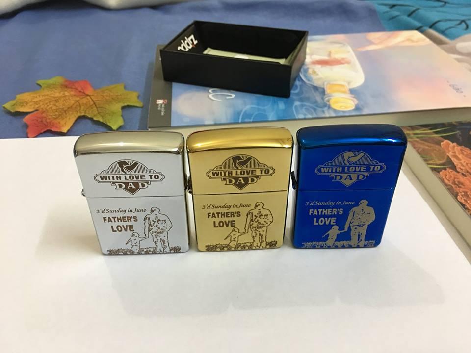 [HCM]Bật Lửa Zippo USA Tình Cha Con