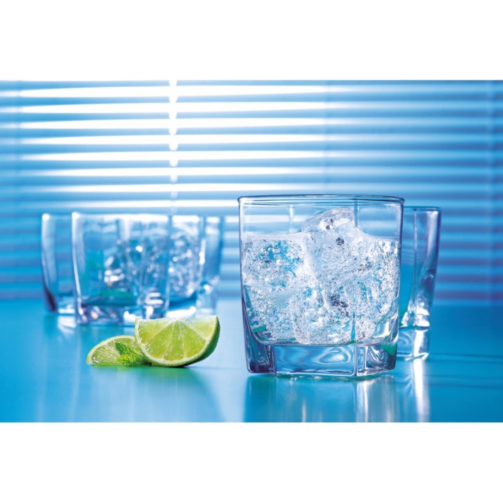 Bộ 6 ly thủy tinh thấp Luminarc Sterling 200ml G2516 (Trong suốt)