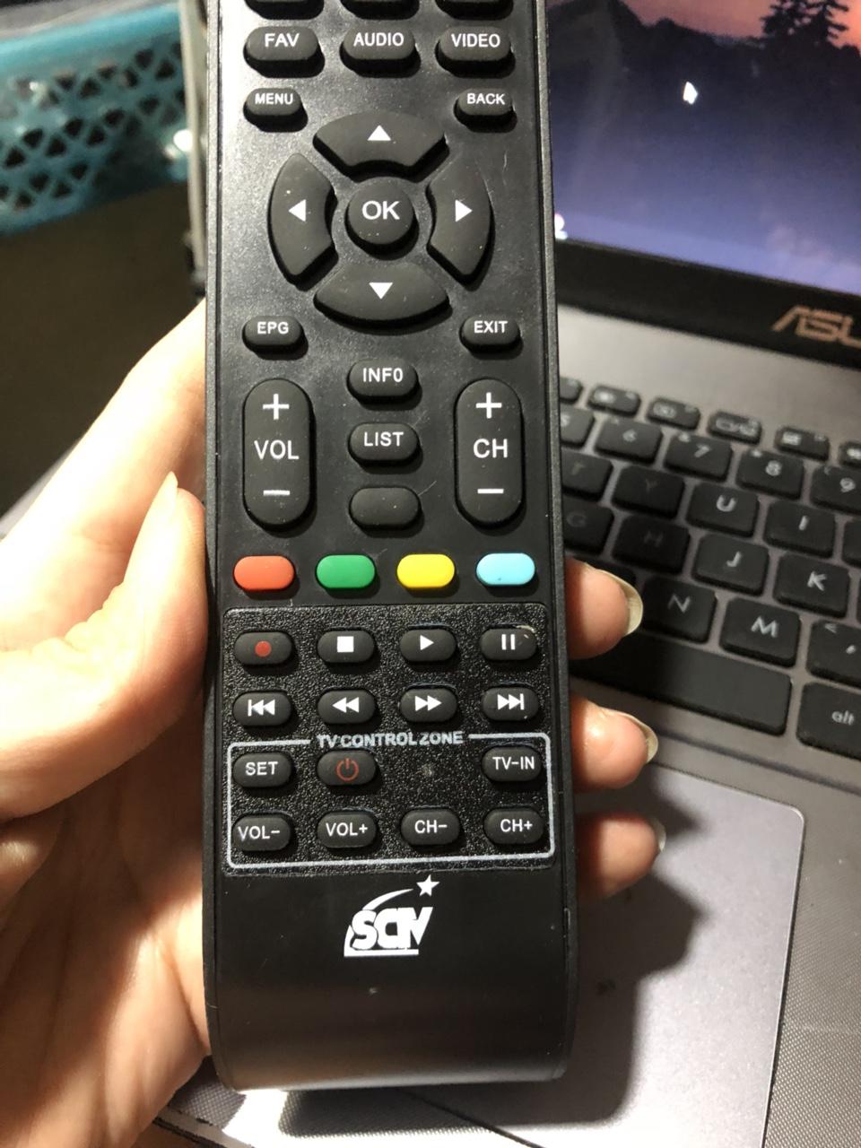 điều khiển đầu sctv HD