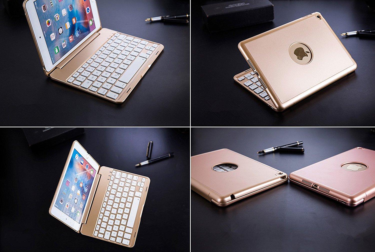Bàn phím Bluetooth F8S cho iPad Mini 123 - PKCB