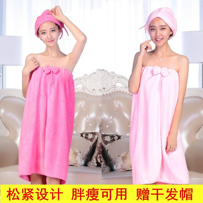 100% Cotton Nữ Kích Thước Lớn Hút Nước Áo Choàng Tắm Khăn Tắm