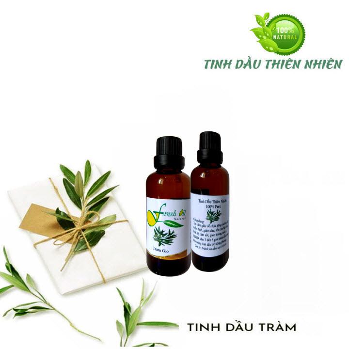 [HCM]Bộ 2 trai tinh dầu tràm gió 10ml