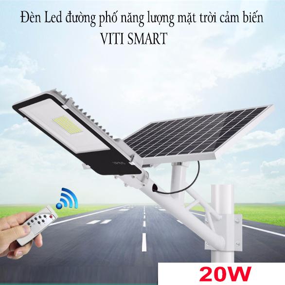 Đèn Led đường phố năng lượng mặt trời 200W - VITI SMART