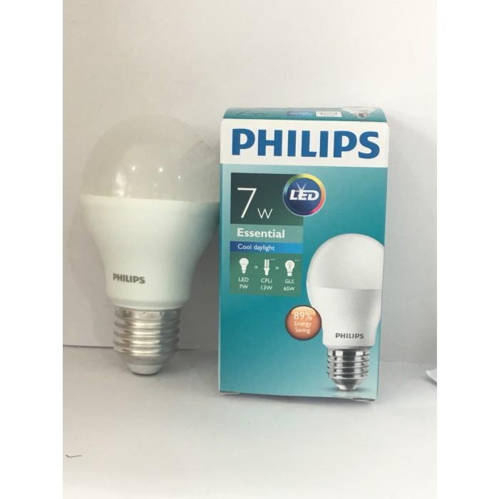 (Bộ 6) Bóng đèn Philips ESS LEDBulb 7W 3000K đuôi E27 230V A60 - Ánh sáng vàng