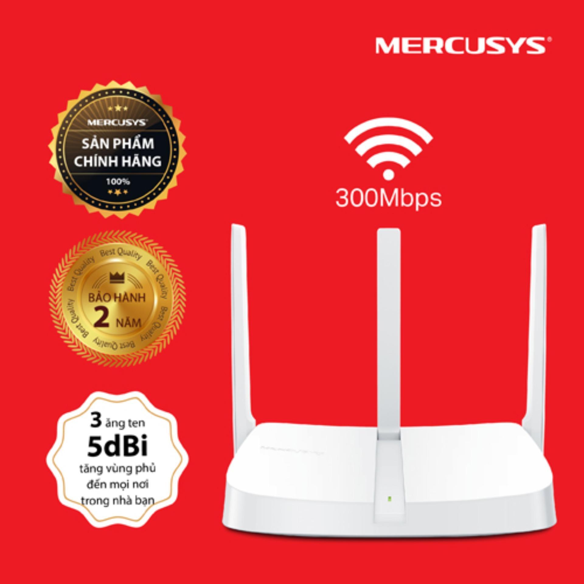 bộ phát sóng wifi mercusys 3 râu