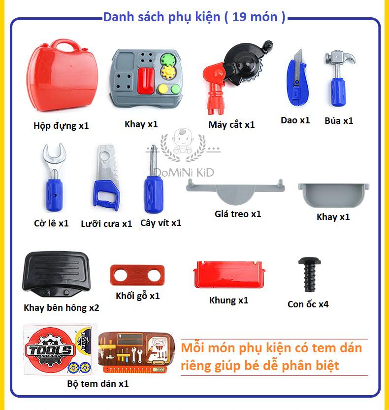 [HCM]Vali Bộ đồ chơi Công cụ sửa chữa