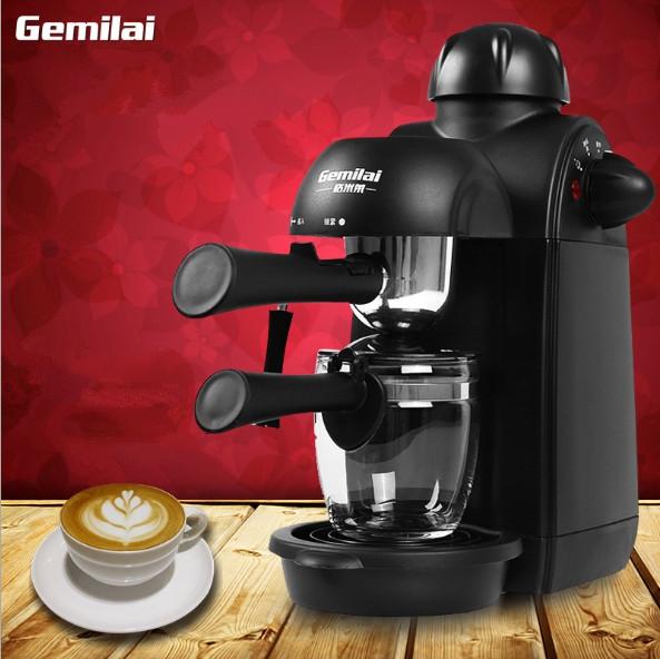 Máy pha cà phê Espresso Italian Gemi Home office commercial (1- 4ly)