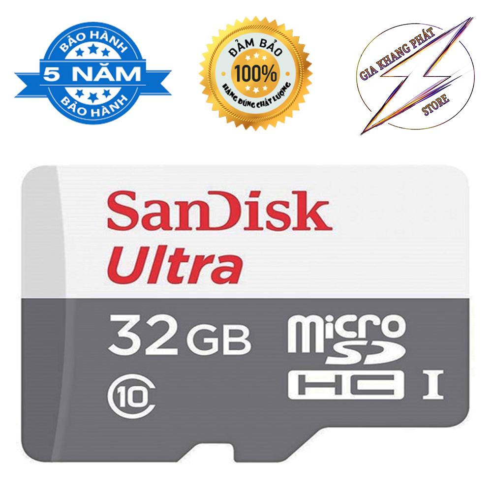 Thẻ nhớ SanDisk Micro SDHC 16/32/64/128GB 80MB/s