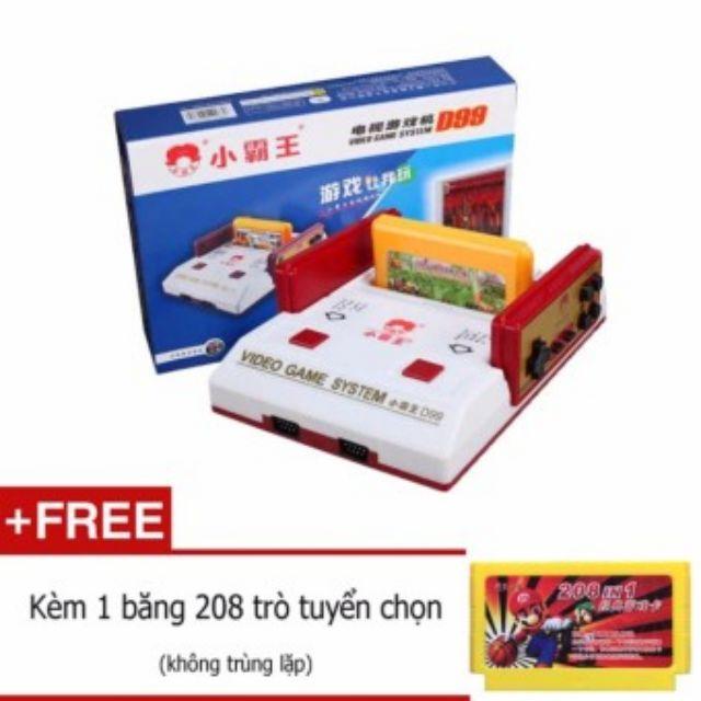 Máy game 4 nút d99 + 1 băng game trên 150 trò không trùng