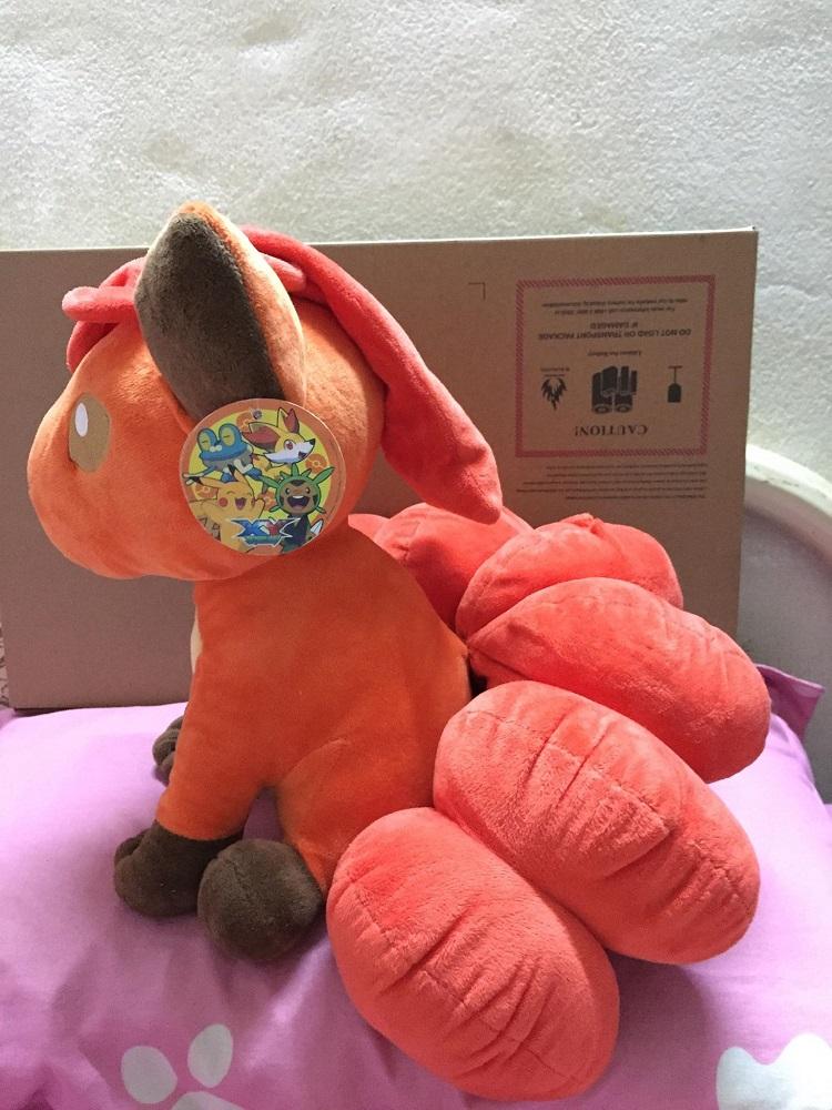 [HCM]Thú bông Pokemon - Cáo Vulpix Cam Hồ Ly