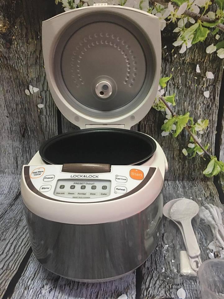 NỒI CƠM ĐIỆN LOCK&LOCK EJR351BRW 1,8L