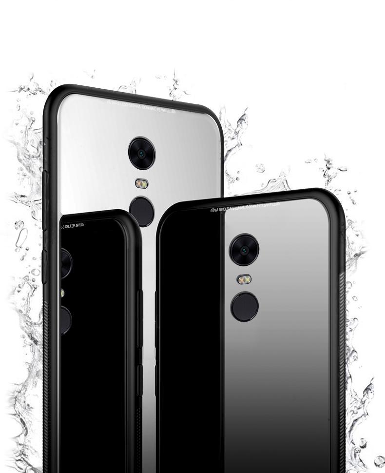 Ốp lưng kính cho Xiaomi Redmi 5 Plus