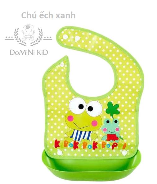 [HCM]Yếm cho bé tập ăn có máng đựng