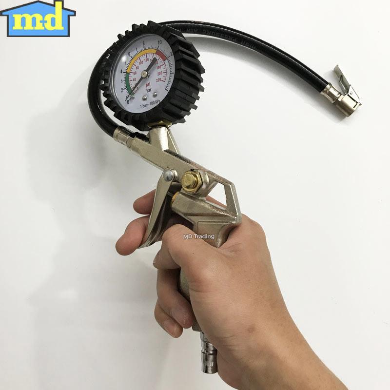 Súng bơm hơi LT có đồng hồ -  Bền - Chắc chắn