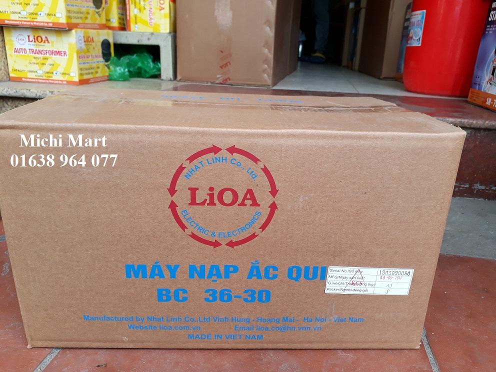 Máy nạp ắc quy Lioa 30A - BC3630