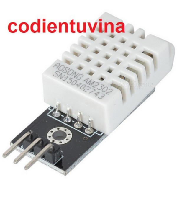 CẢM BIẾN ĐỘ ẨM VÀ NHIỆT ĐỘ DHT22
