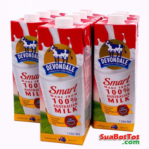 Bộ 03 Lốc Sữa Devondale Fullcream 200ml Và 03 Lốc Smart 200ml