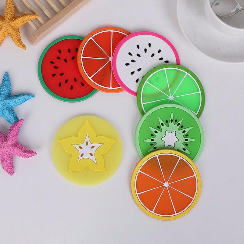 Set 5 miếng lót cốc hình hoa quả VVN2222