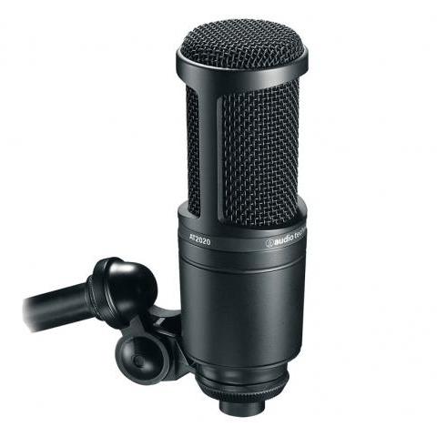 Micro AT2020 Mic phòng thu hát live condenser Audio Technica AT2020