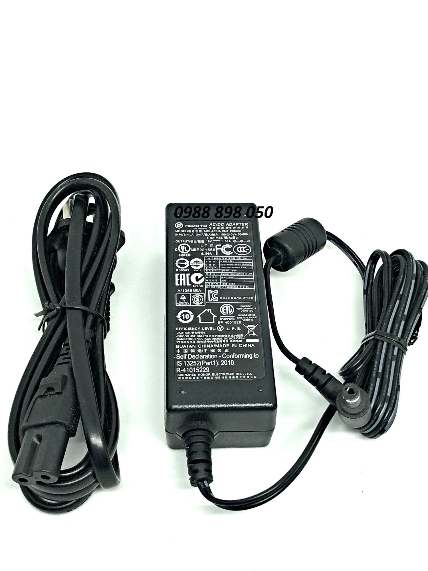 Adapter nguồn màn hình ACER 19V 1.58A