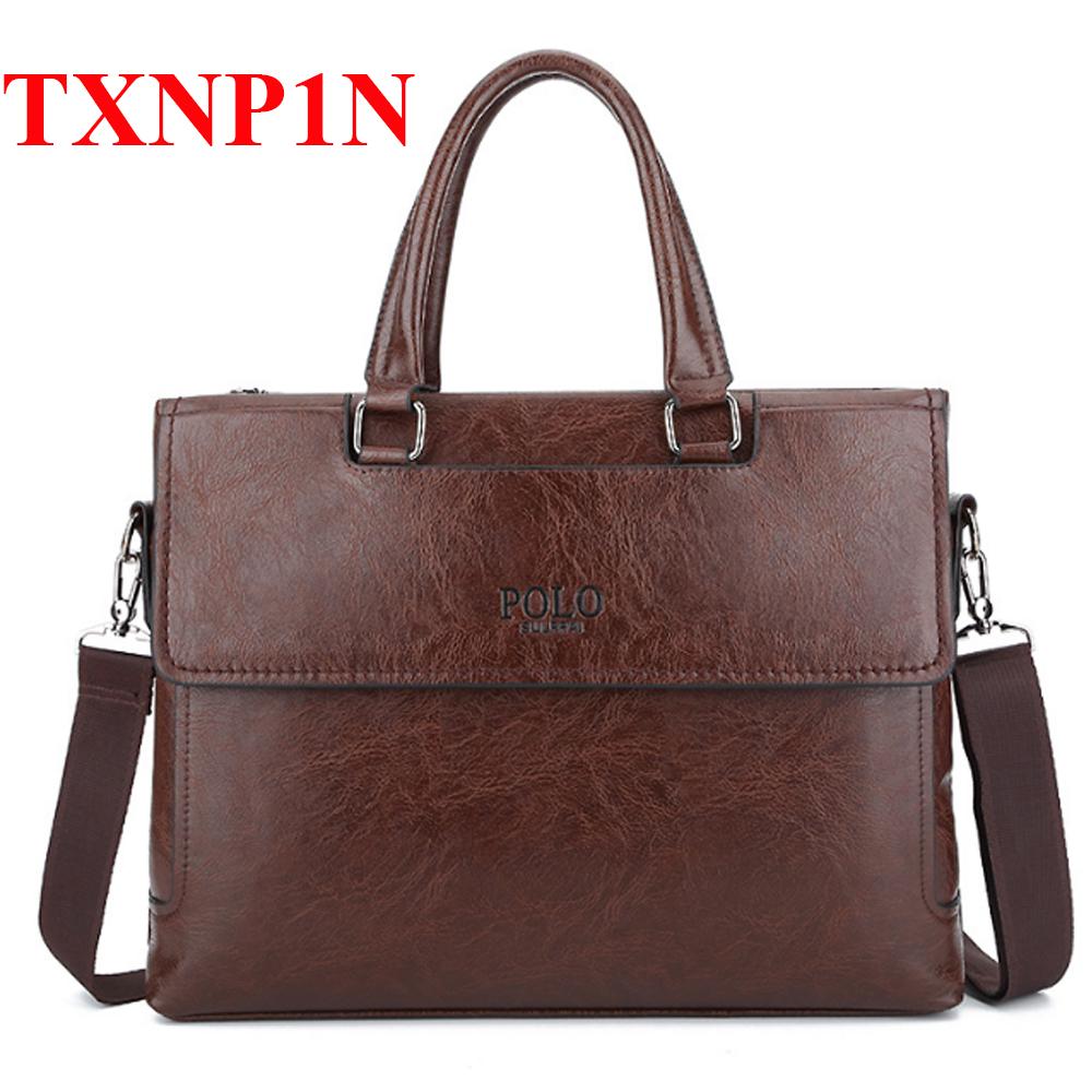 Túi Xách Nam Công Sở POLO Cao Cấp - TXNP1N ( MÀU NÂU )