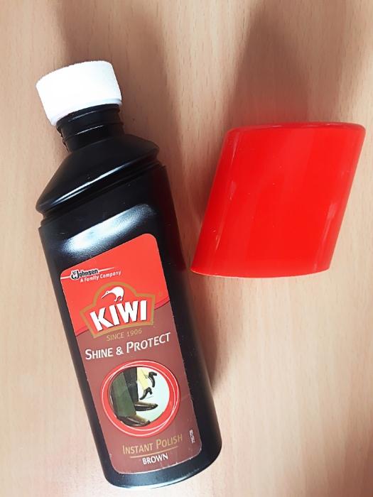 Xi Đánh Giày Kiwi Dạng Nước màu đen 30Ml