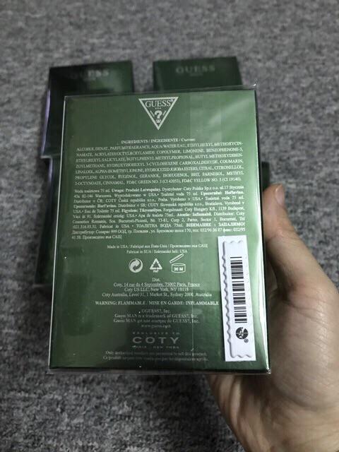 Nước hoa nam Guess man 75ml